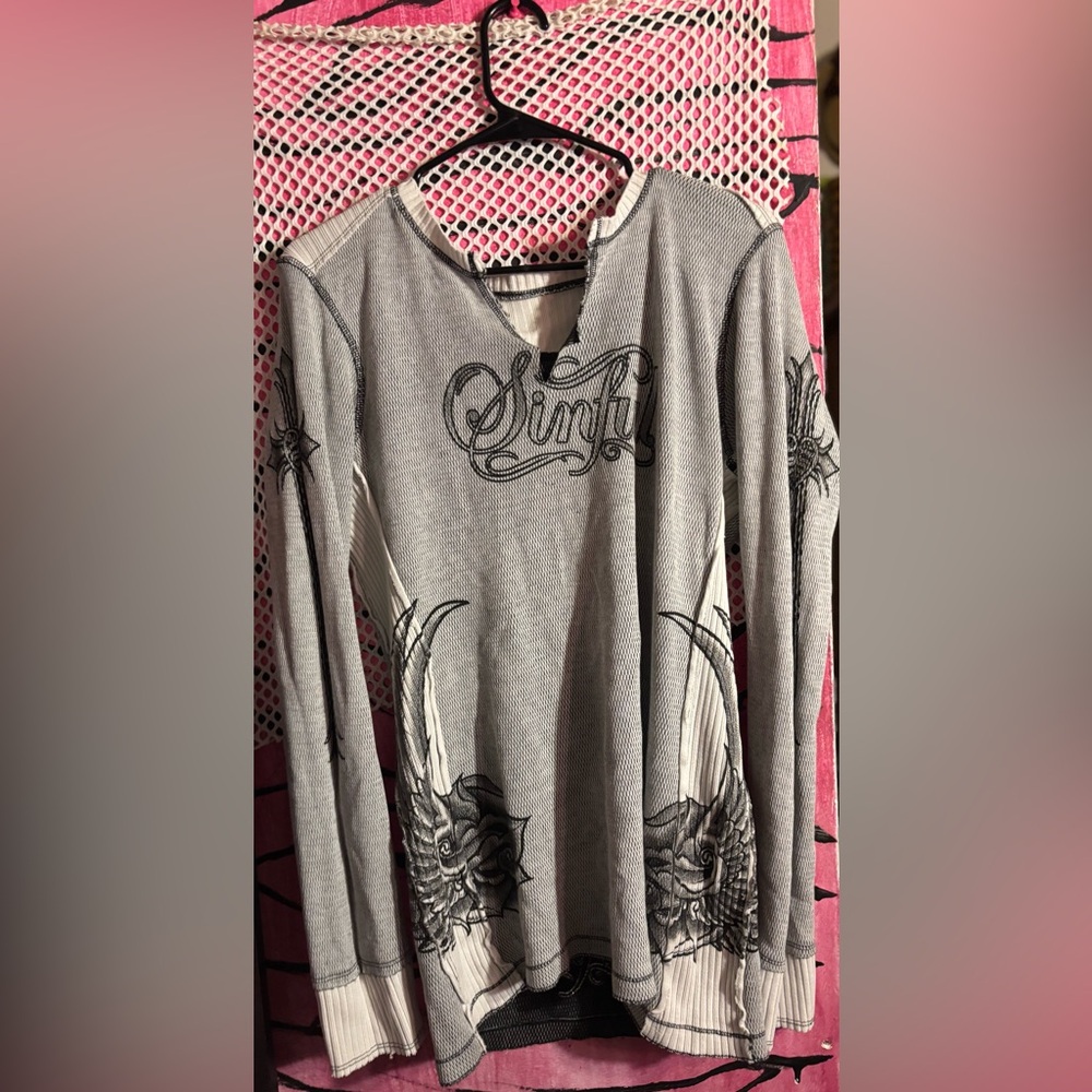 Sinful X Affliction Long sleeve